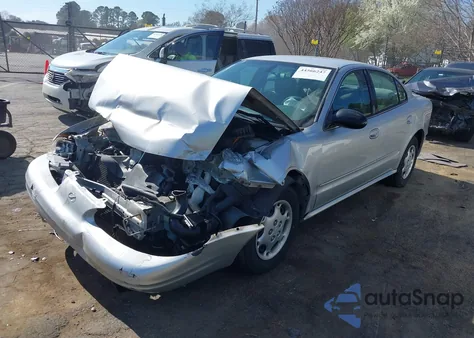 2002 Oldsmobile Alero Gx из США, поврежденный, VIN 1G3NK52F12C224362